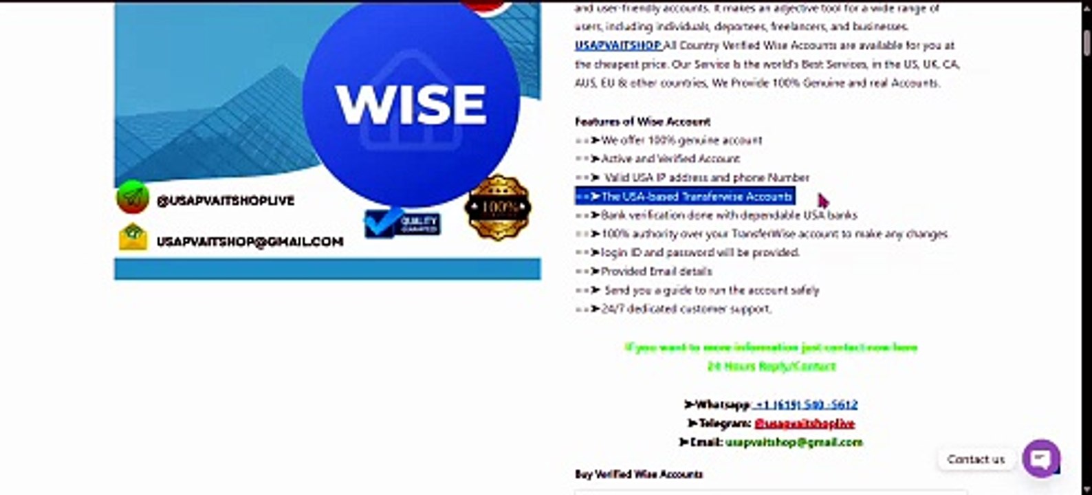 Top 7 Trusted Websites to Buy Verified Wise Accoun