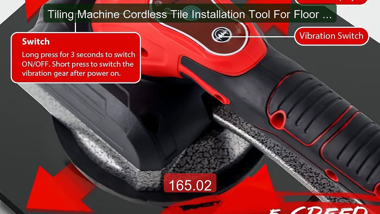 Tiling Machine Cordless Tile Installation Tool For Floor Tile Wall... -- Best Deal 2026 | Shop Now!