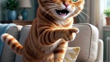 生气猫  Angry cat