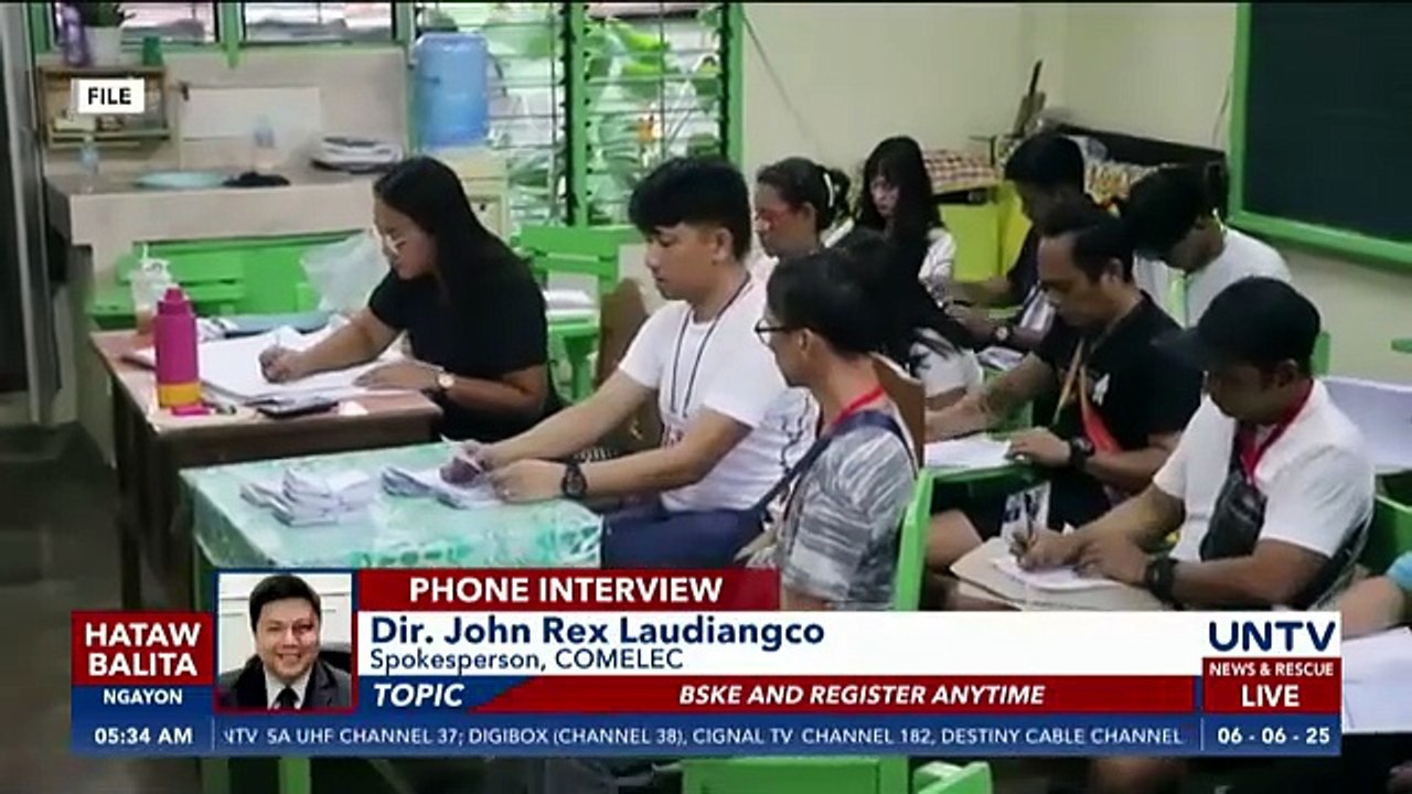 Comelec, iginiit na tuloy ang BSKE sa December 1; voters registration, bubuksan sa July 01-11 [Full Movie]