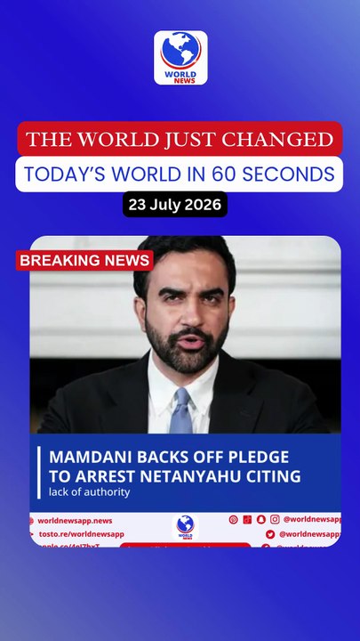 Mamdani backs off pledge to arrest Netanyahu citing lack of authority