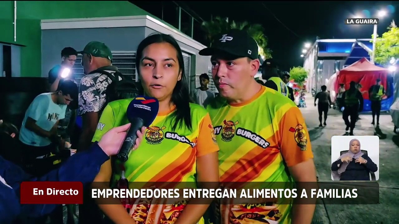 La Guaira | Emprendedores donan alimentos a población de La Lucha afectada por los terremotos