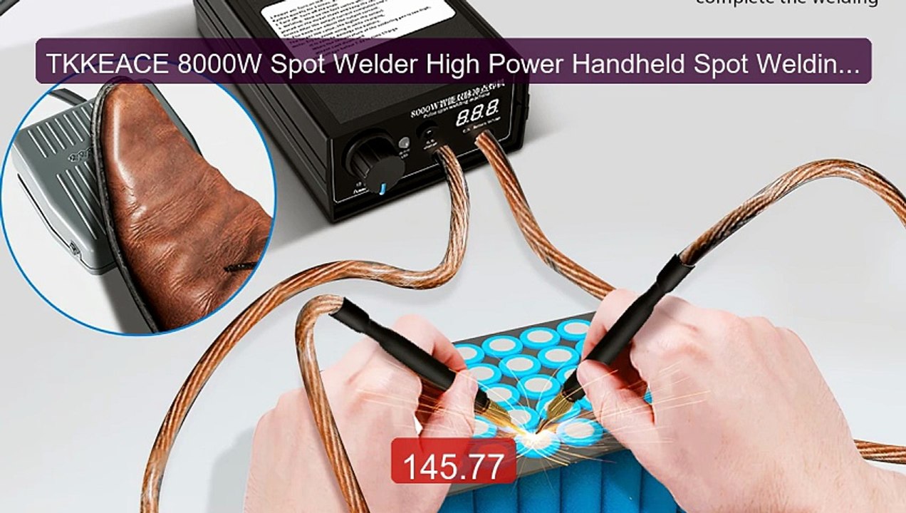 TKKEACE 8000W Spot Welder High Power Handheld Spot Welding Machine ... -- Top Rated 2026 | Buy Now!