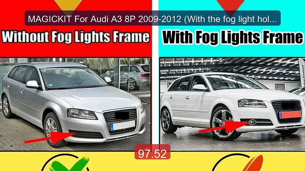 MAGICKIT For Audi A3 8P 2009-2012 (With the fog...