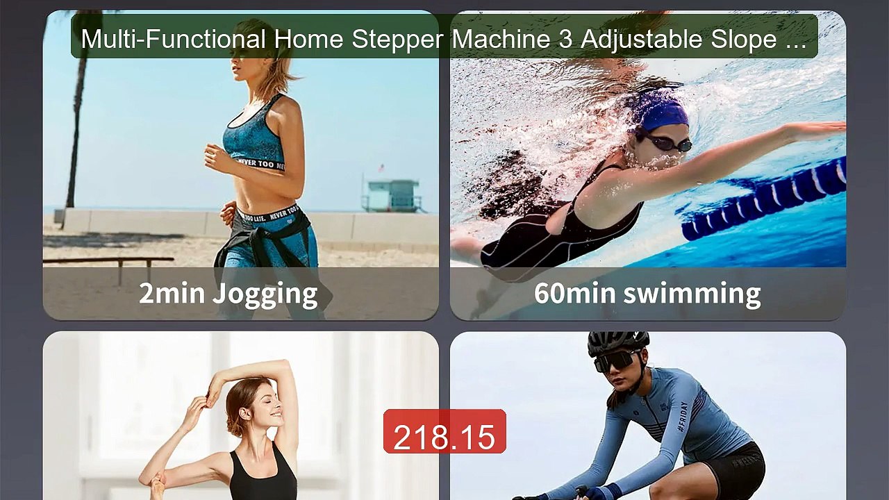 Multi-Functional Home Stepper Machine 3 Adjustable Slope Incl... -- Amazing Value 2026 | Must Have!