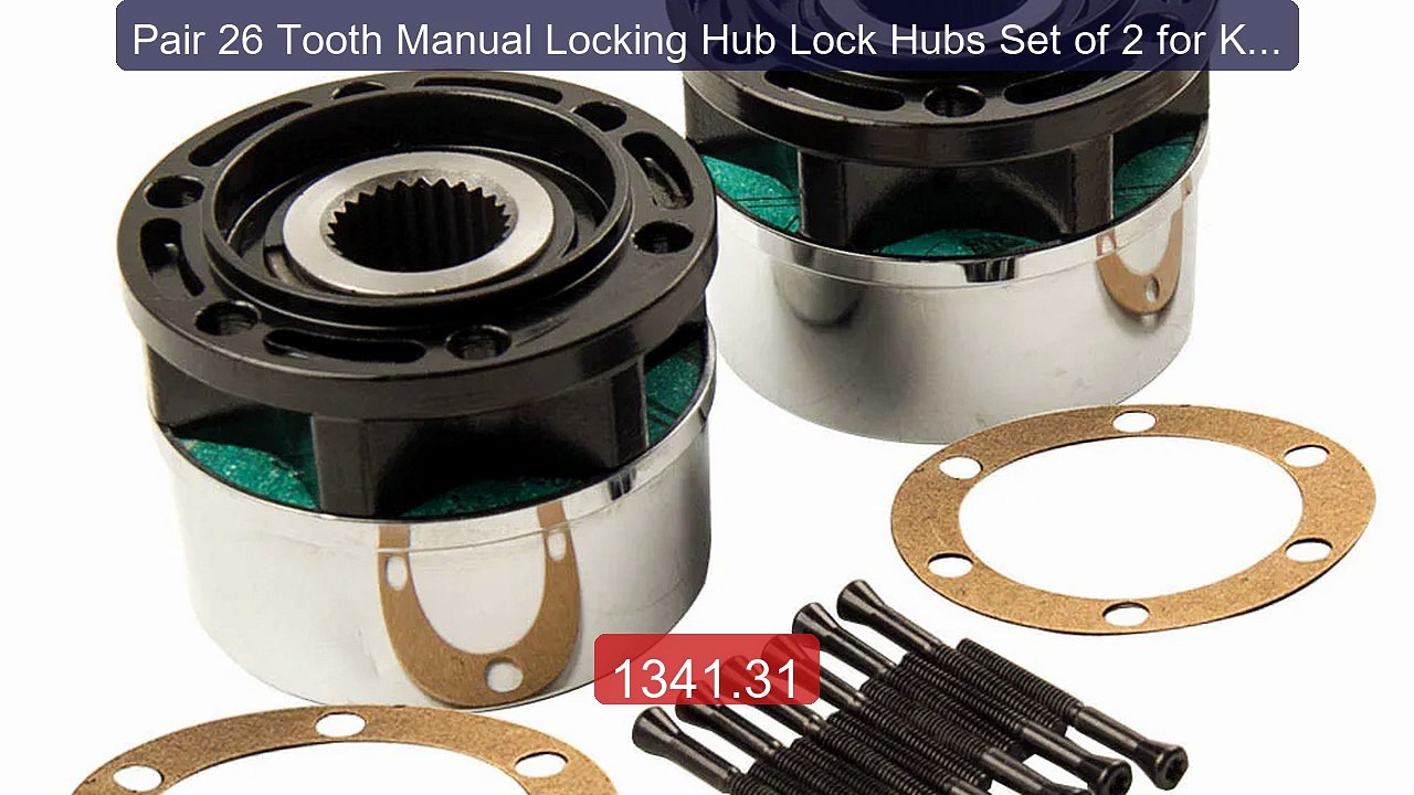 Pair 26 Tooth Manual Locking Hub Lock Hubs Set of 2 for Kia Sp... -- Hot Deal 2026 | Limited Offer!