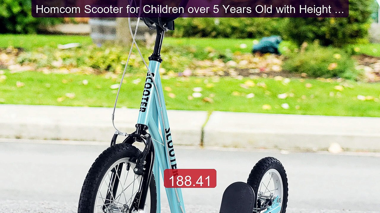 Homcom Scooter for Children over 5 Years Old with Height Br... -- Top Pick 2026 | Unbeatable Price!