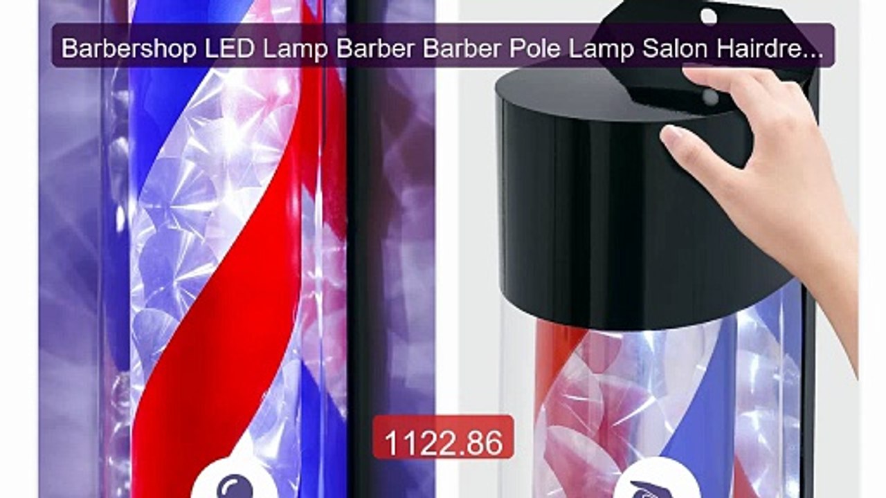 Barbershop LED Lamp Barber Barber Pole Lamp Salon Hairdresser Ligh... -- Best Deal 2026 | Shop Now!