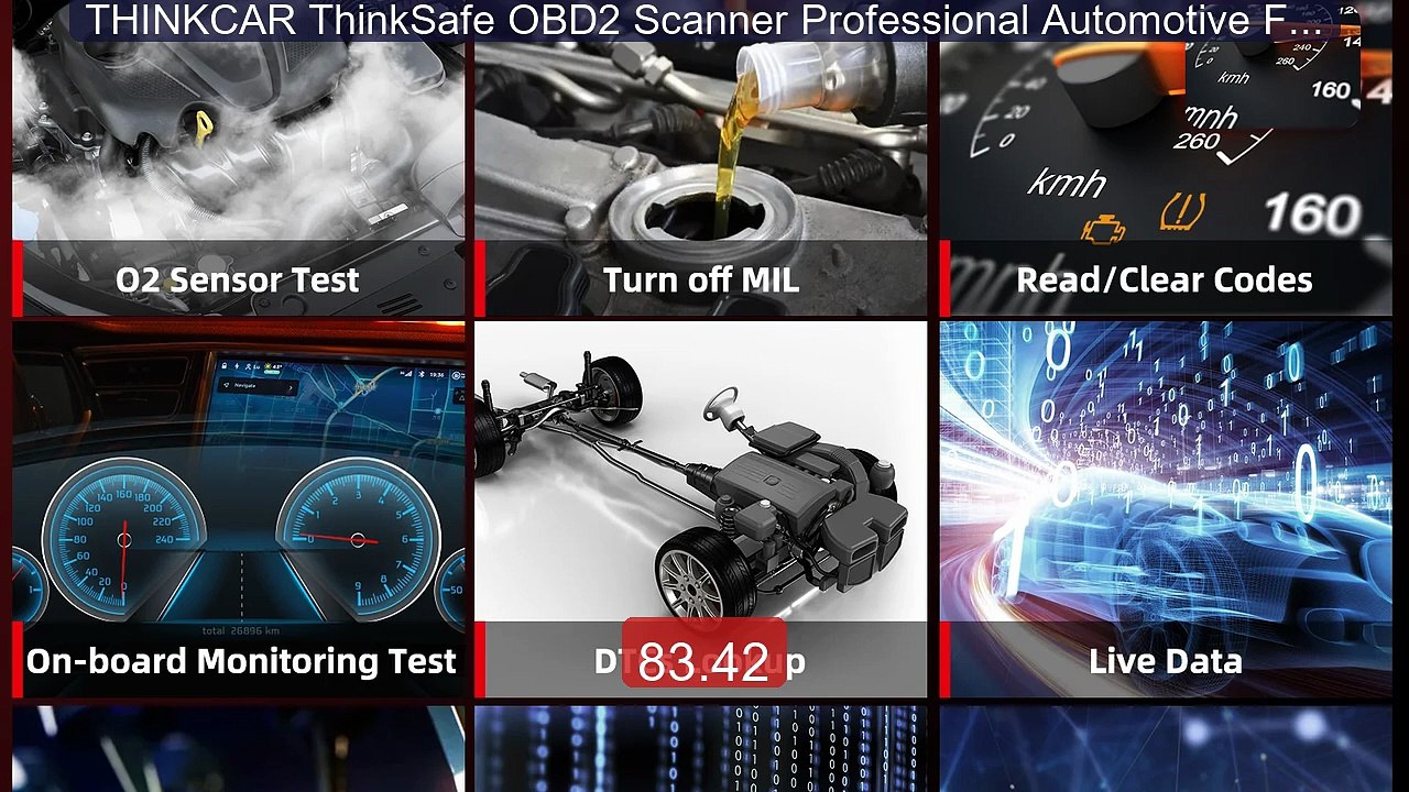 THINKCAR ThinkSafe OBD2 Scanner Professional Automotive Full ... -- Amazing Value 2026 | Must Have!