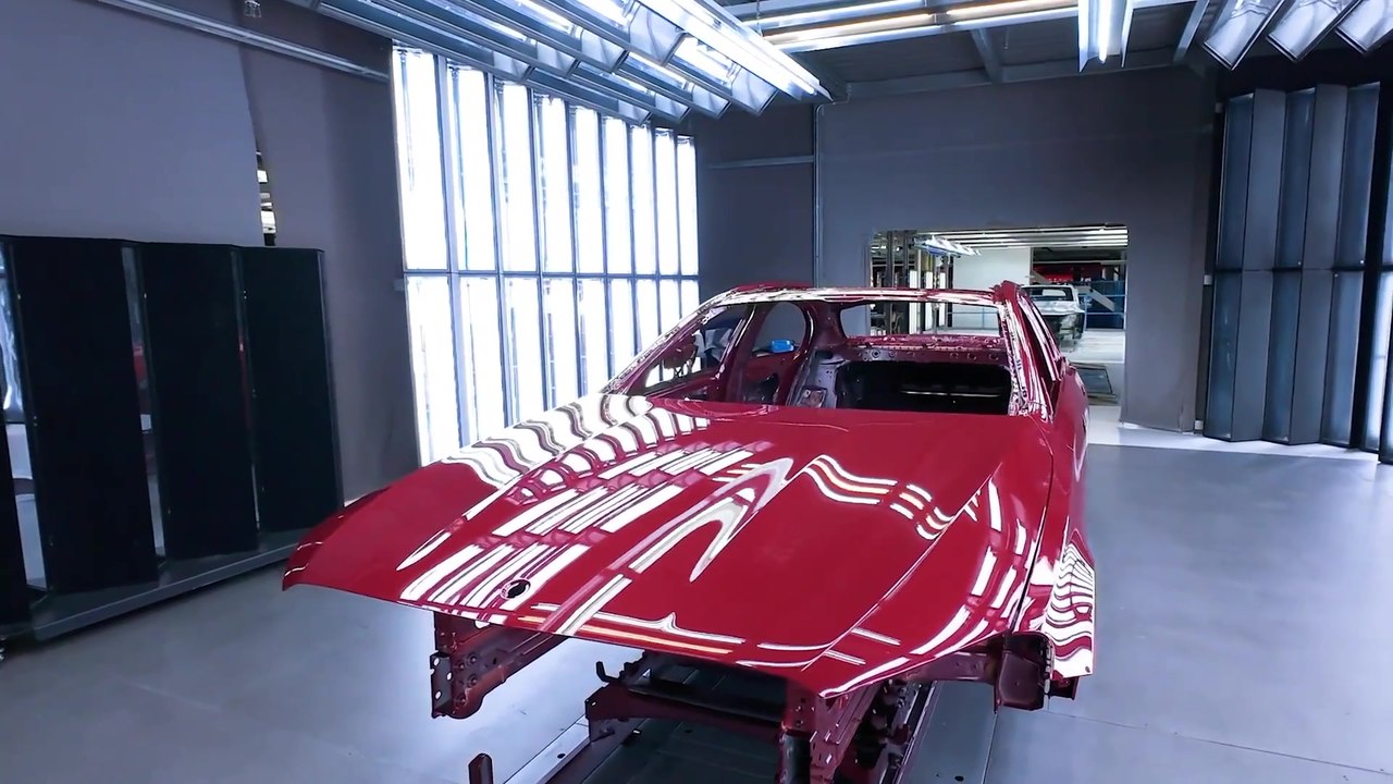 Mercedes-Benz Sindelfingen plant - Painting Process for the top-end vehicle production