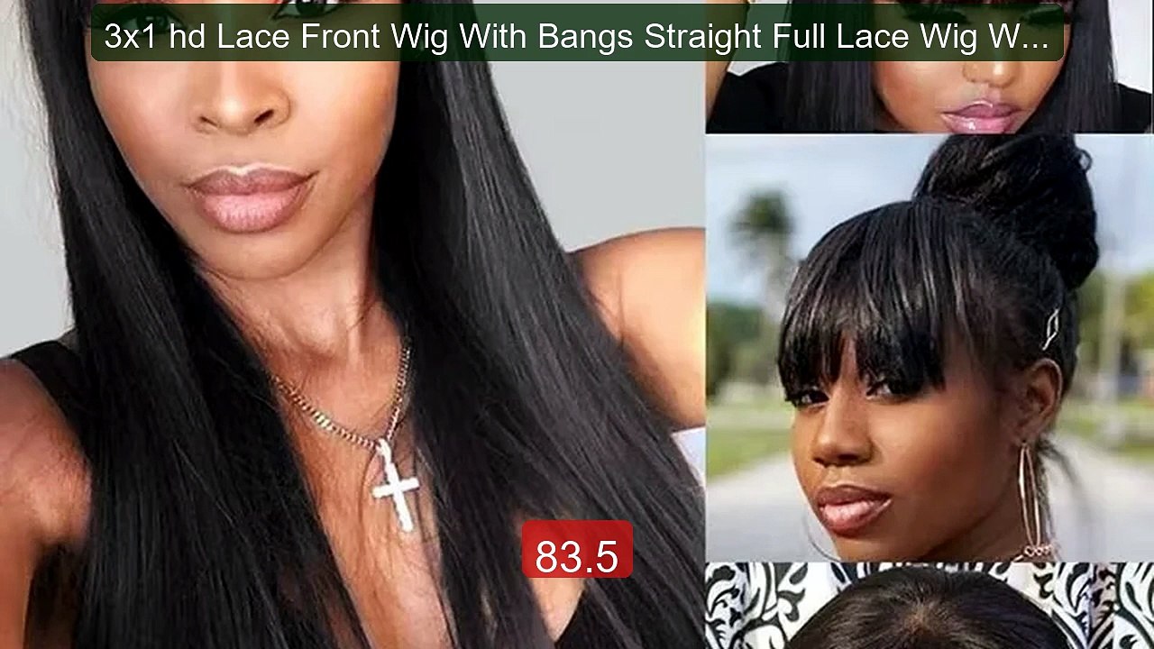 3x1 hd Lace Front Wig With Bangs Straight Full Lace Wig Wit... -- Top Pick 2026 | Unbeatable Price!