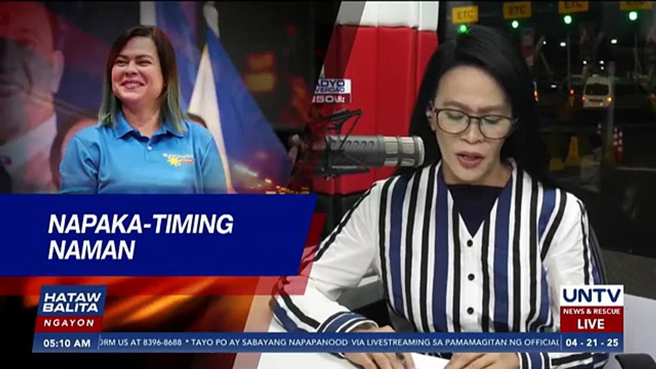 Ilang mambabatas, binatikos ang 'timing' ng pag-endorso ni VP Duterte ng Senatorial bets [Full Movie]