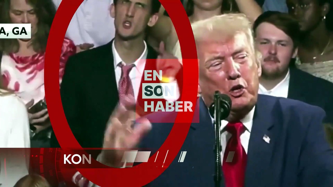 Trump'ın mimiklerini taklit eden genç dikkat çekti