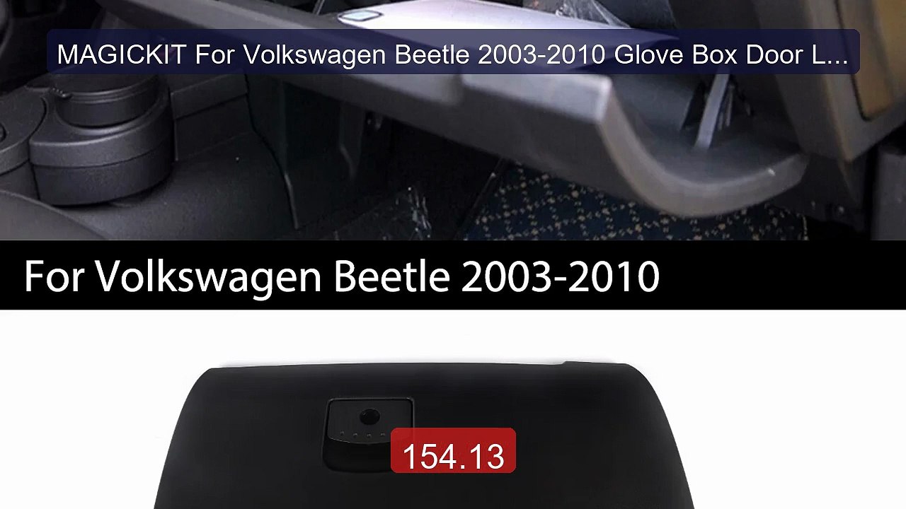 MAGICKIT For Volkswagen Beetle 2003-2010 Glove Box Door Lid 1C... -- Best Buy 2026 | Great Quality!