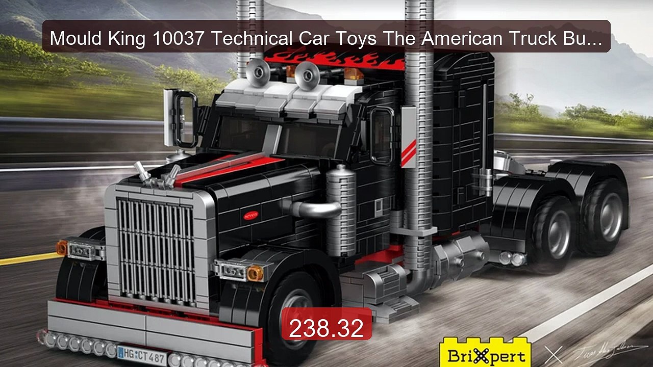 Mould King 10037 Technical Car Toys The American Truck Building Blo... -- Top Rated 2026 | Buy Now!