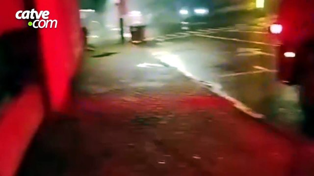 Incêndio em imóvel abandonado no antigo Fórum de Toledo tem suspeita de ação criminosa