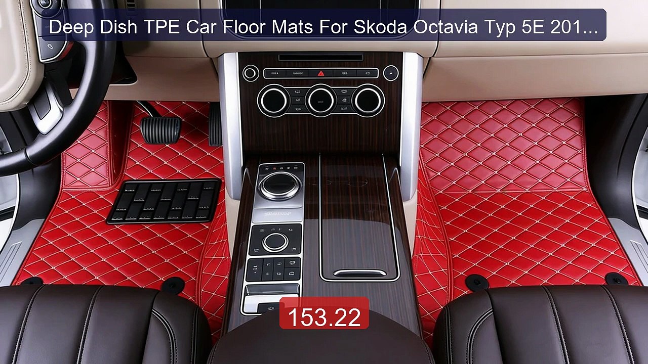 Deep Dish TPE Car Floor Mats For Skoda Octavia Typ 5E 2013-2020 5 ... -- Best Deal 2026 | Shop Now!