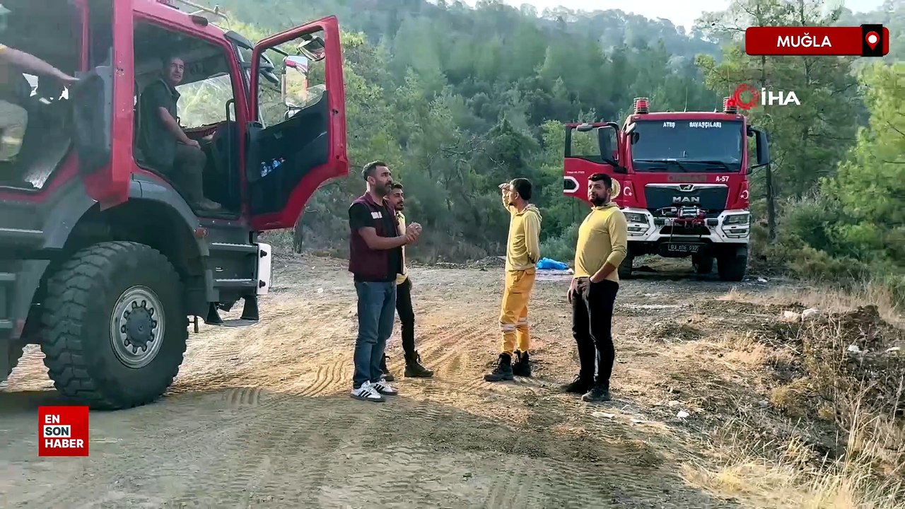 Muğla'da yeşil vatan için ateşe yürüdüler