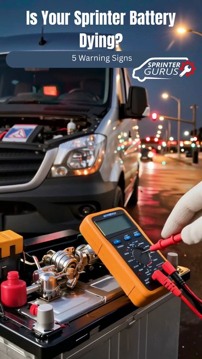 Is Your Sprinter Battery Dying 5 Warning Signs Is your Mercedes-Benz Sprinter slow to start Here are 5 signs it may need a new battery