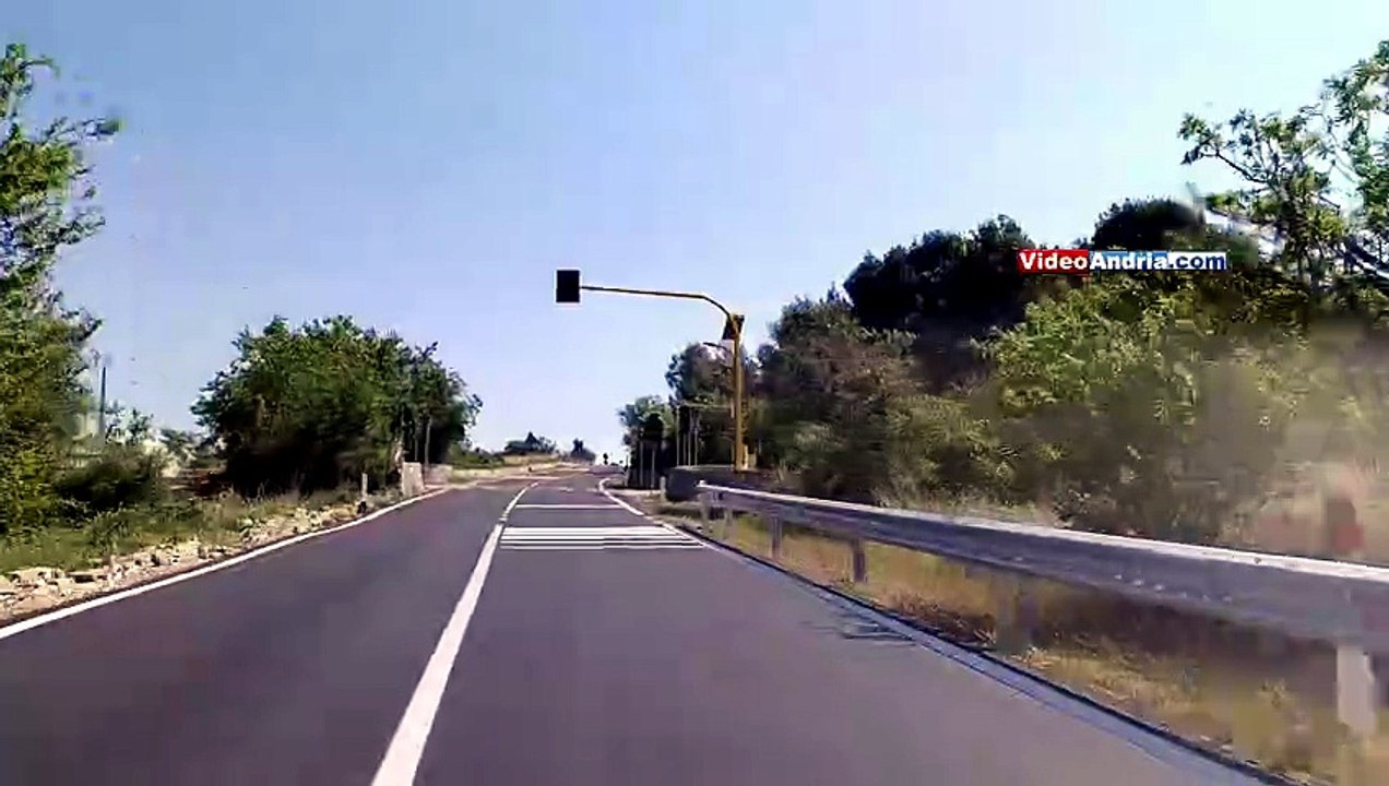 Andria, attenzione sulla strada per Castel del Monte: nuovo attraversamento per ciclisti