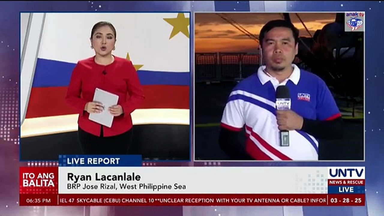 China, nagparamdam sa mga tropang nagsasanay sa Bajo de Masinloc [Full Movie]