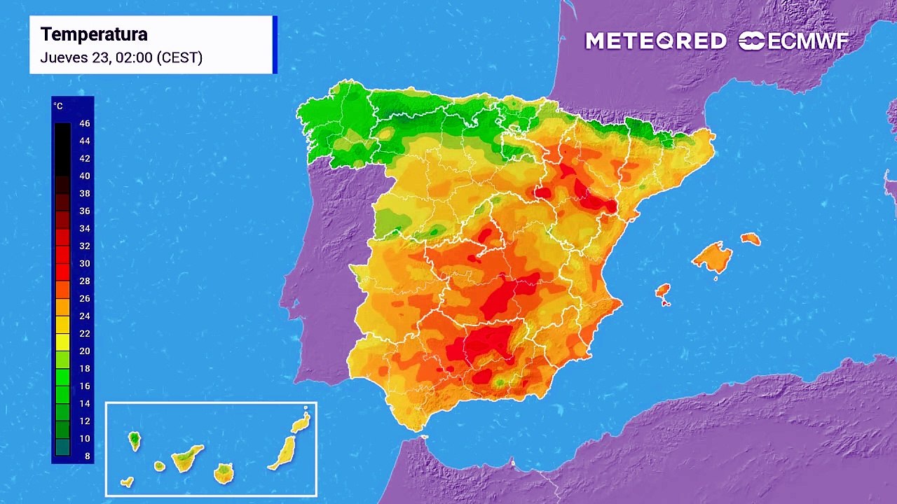 Calor extremo en el sureste, con avisos rojos activados