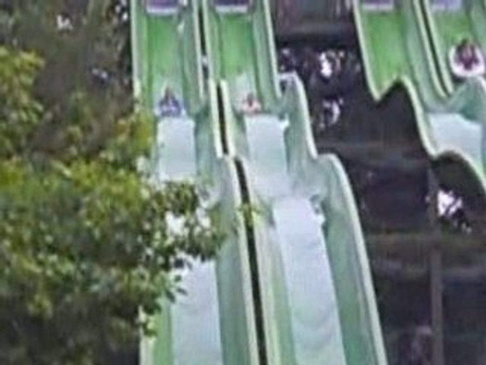 le toboggan de walibi