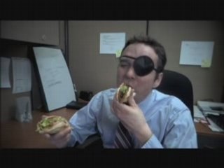Quiznos Evil Hand