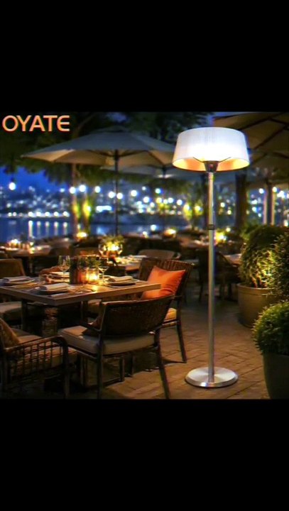 Free Standing Infrared Electric Heating Outdoor Garden Patio Electric Home Heaters 2100w