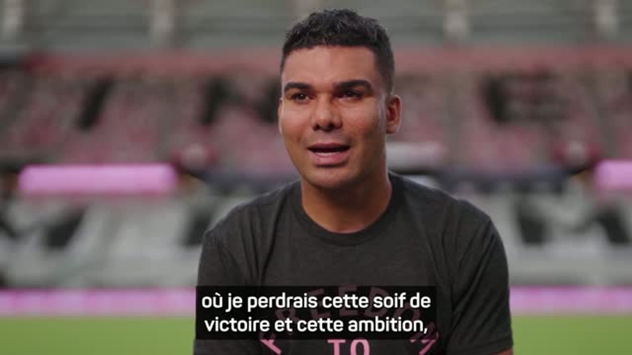 Inter Miami - Casemiro "enthousiaste" à l'idée d'aider Lionel Messi