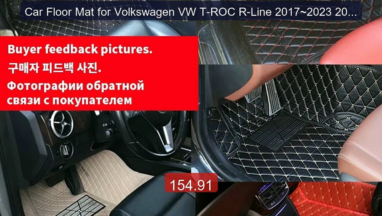 Car Floor Mat for Volkswagen VW T-ROC R-Line 2017~2023 2018 2019 Fo... -- Top Rated 2026 | Buy Now!