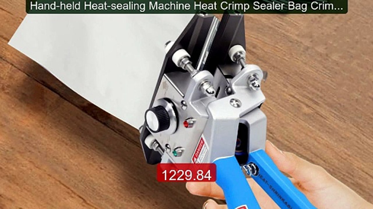 Hand-held Heat-sealing Machine Heat Crimp Sealer Bag Crimper, ... -- Best Buy 2026 | Great Quality!