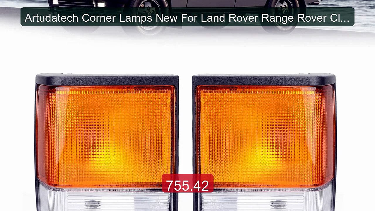 Artudatech Corner Lamps New For Land Rover Range Rover Clas... -- Top Pick 2026 | Unbeatable Price!