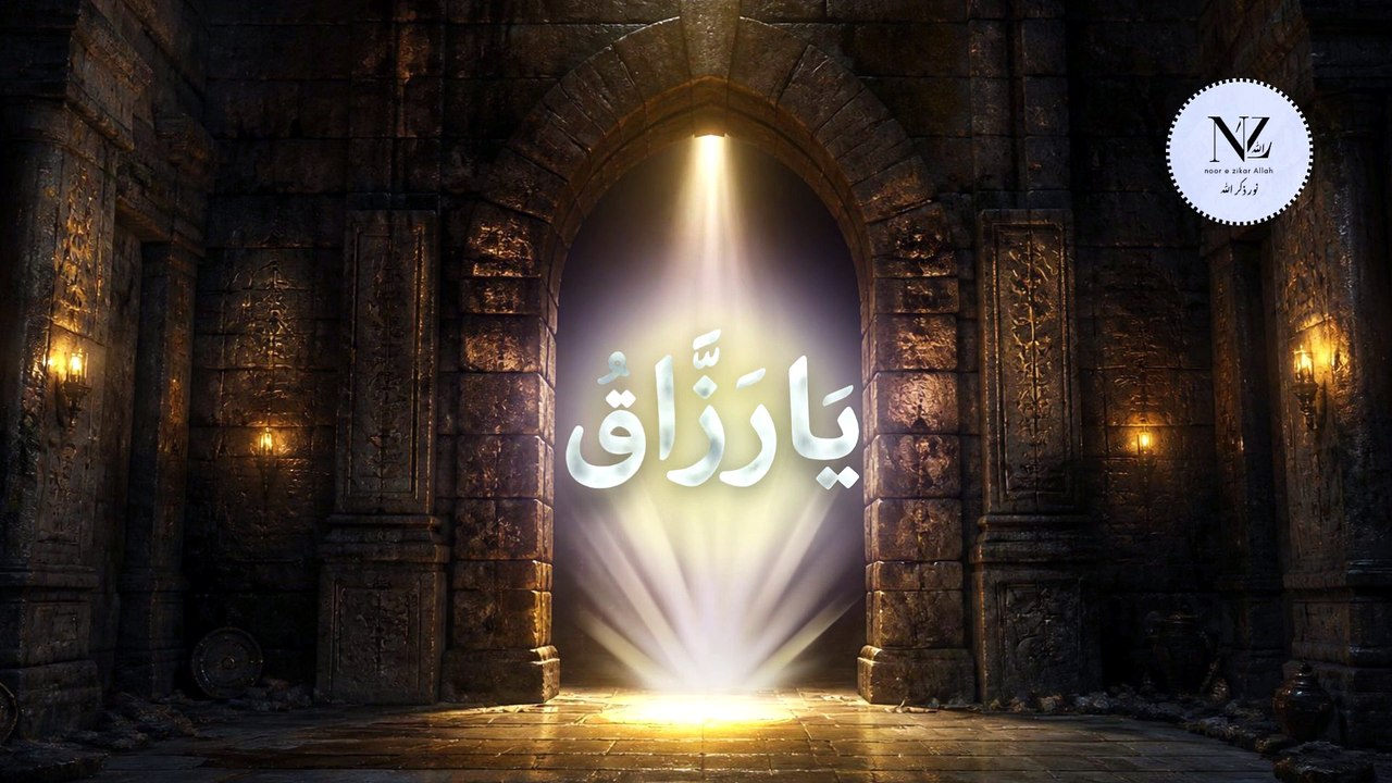 Financial Peace & Debt Relief Through Divine Mercy || Ya Razzaq Sufi Meditation || noorezikarAllah