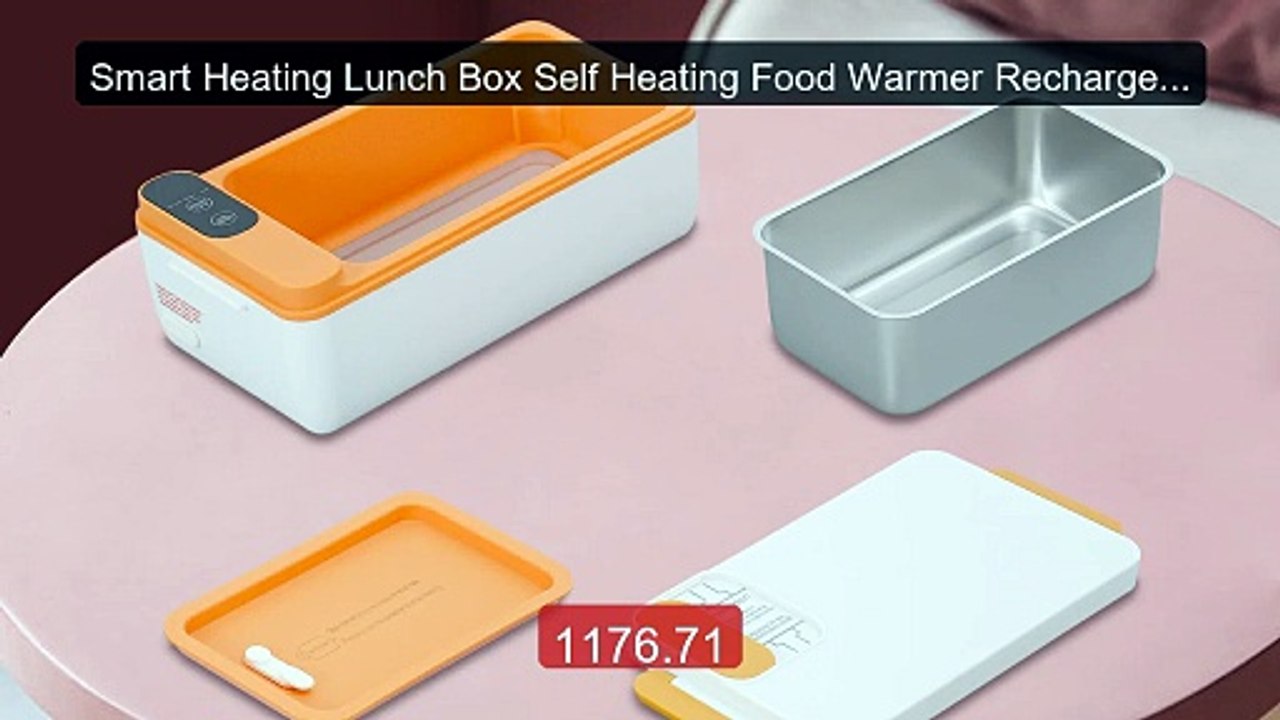 Smart Heating Lunch Box Self Heating Food Warmer Rechargeable ... -- Best Buy 2026 | Great Quality!