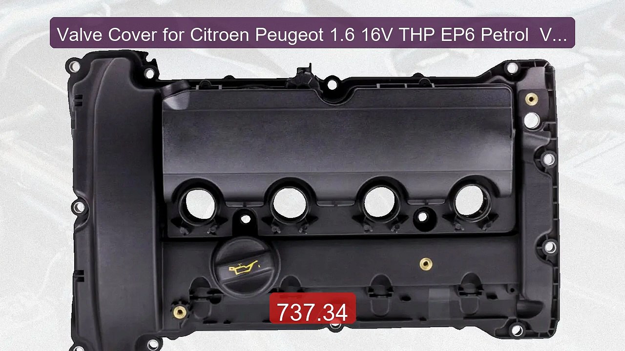 Valve Cover for Citroen Peugeot 1.6 16V THP EP6 Petrol  Valve... -- Amazing Value 2026 | Must Have!