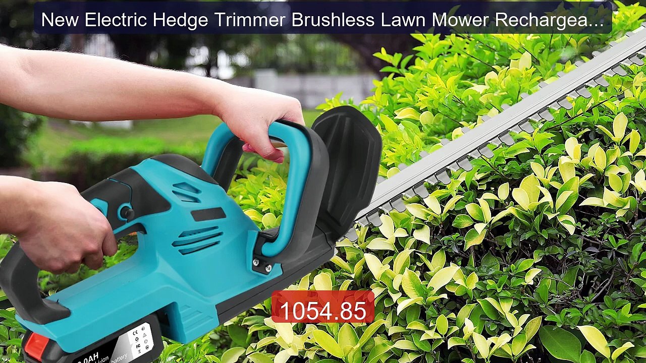 New Electric Hedge Trimmer Brushless Lawn Mower Rechargeabl... -- Top Pick 2026 | Unbeatable Price!