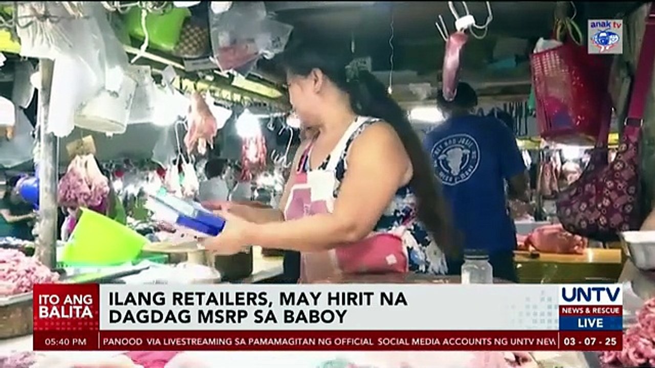 Dagdag Presyo ng Baboy, Inihihirit ng Ilang mga Retailers [Full Movie]