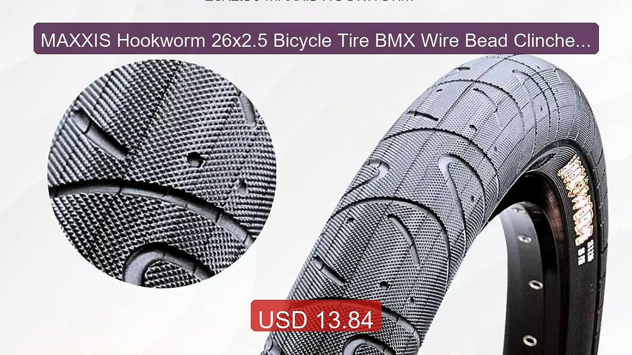 MAXXIS Hookworm 26x2.5 Bicycle Tire BMX Wire Bead Clincher Tir... -- Hot Deal 2026 | Limited Offer!