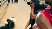 Girls fight Mans