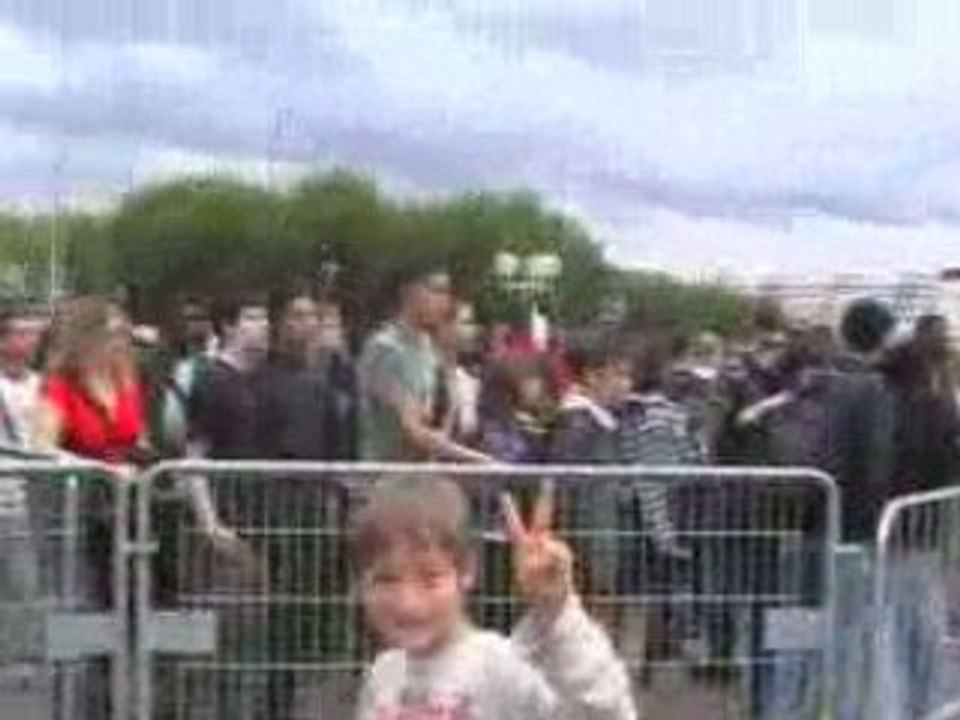 esquive de la file d'attente au japan expo