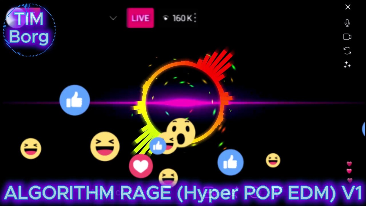 ALGORITHM RAGE - Original EDM Hyper POP Music Video - Tim Borg