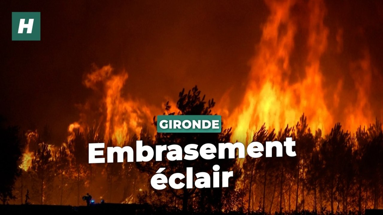 En Gironde, un incendie d’une grande virulence a parcouru 2 000 hectares de végétation