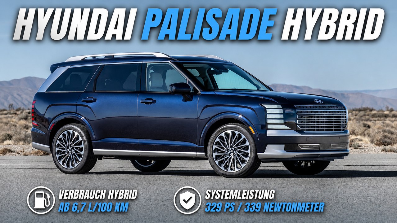 2027 Hyundai Palisade Hybrid: Lohnt sich das Modellupdate?