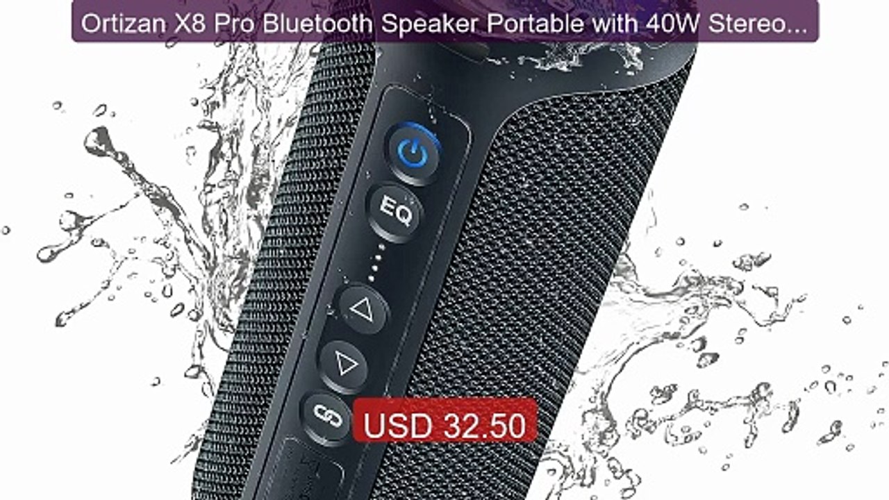 Ortizan X8 Pro Bluetooth Speaker Portable with 40W Stereo S... -- Top Pick 2026 | Unbeatable Price!