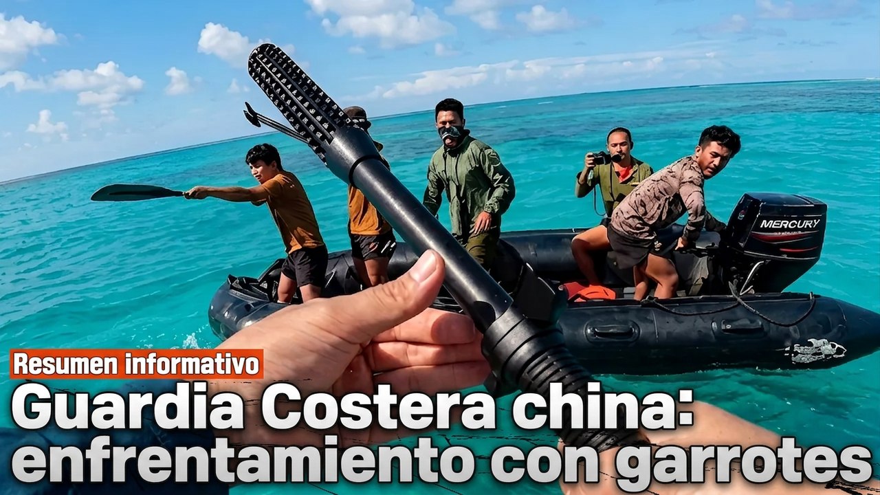 Guardia costera china agrede con palos a soldados filipinos: ¡China se pasó de la raya!
