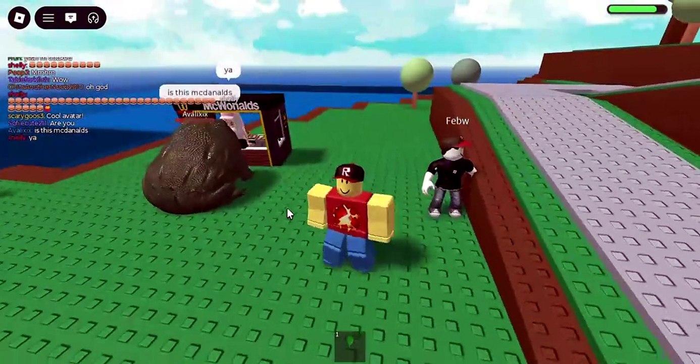 My First Roblox Natural Disaster Survival Video