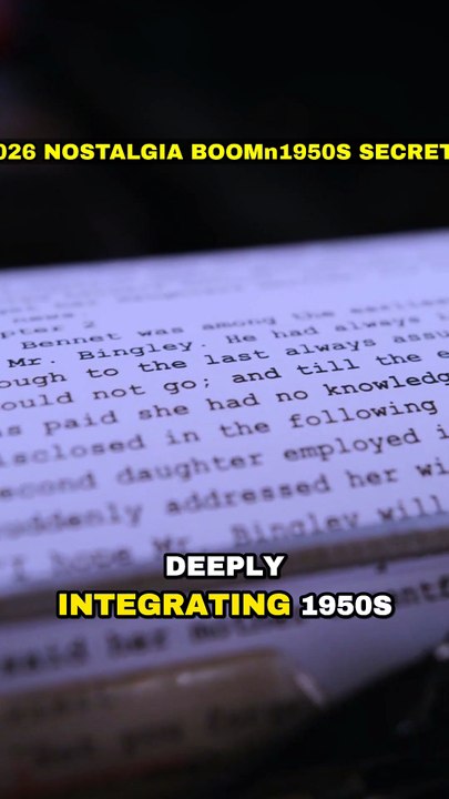 2026 Nostalgia Boom: 1950s Secrets! 💡