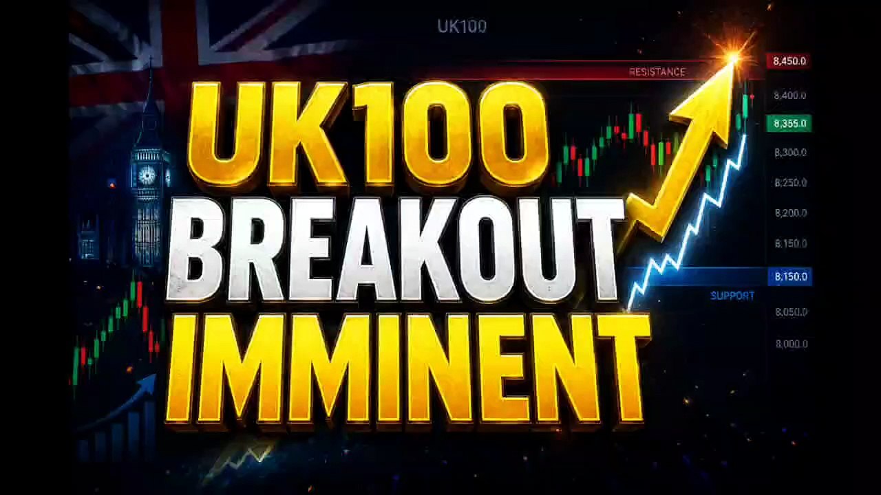 UK100 (FTSE 100) London Session SMC Analysis | Breakout Imminent