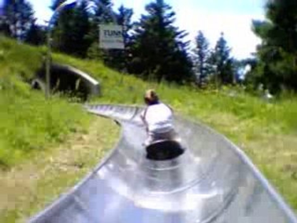 Luge d'été au Semnoz